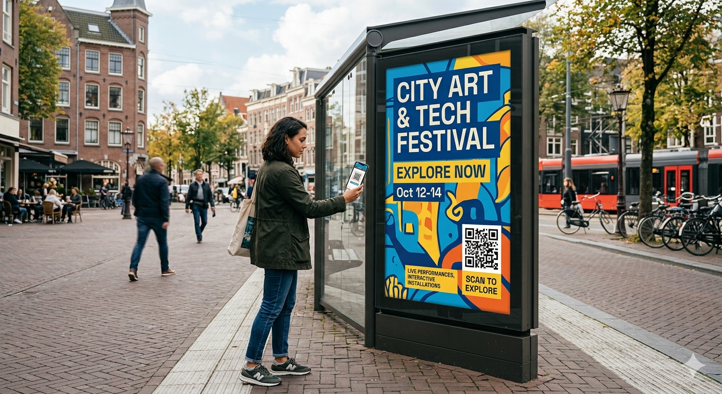 City QR posters
