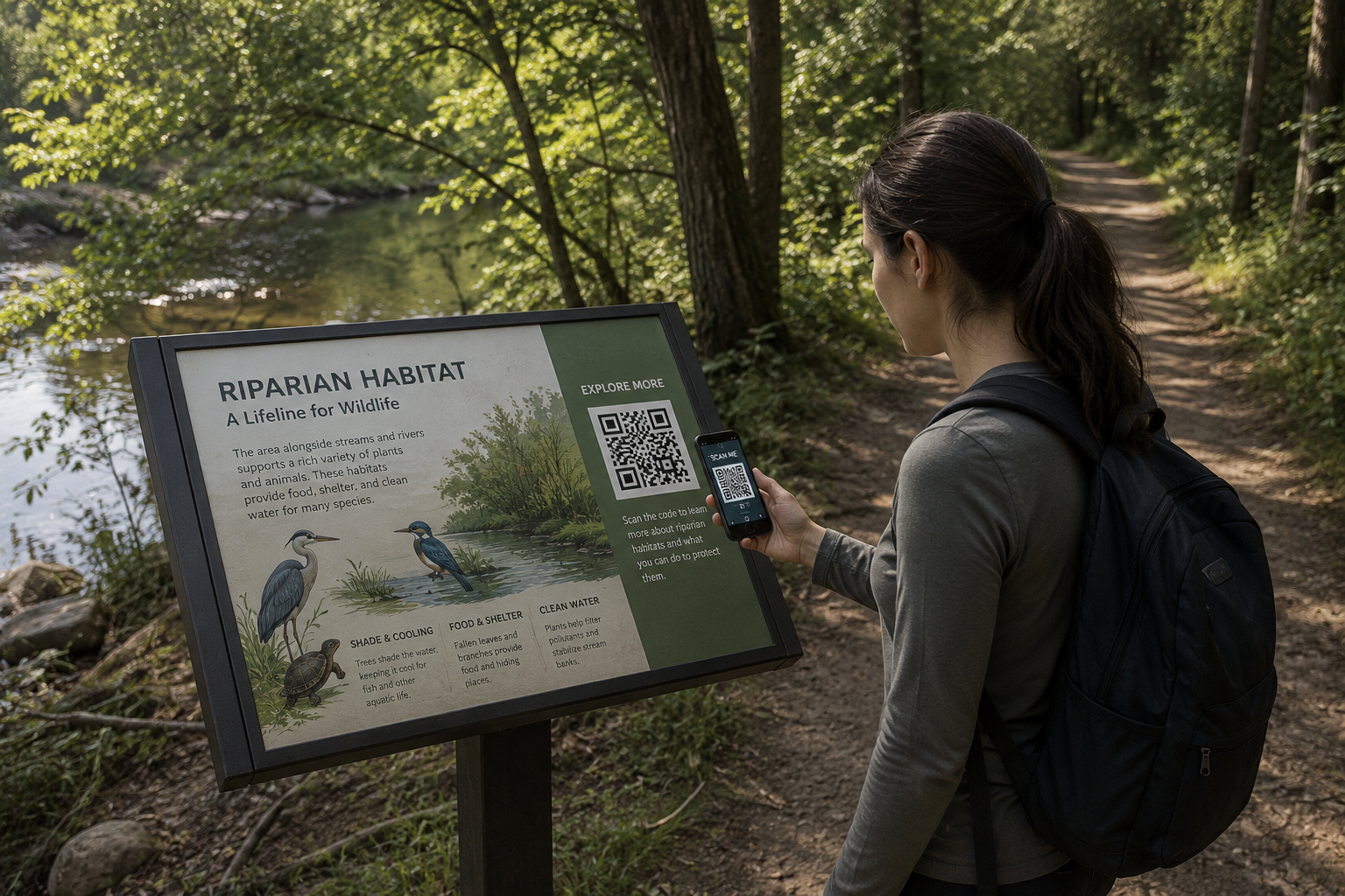Nature trail QR guide